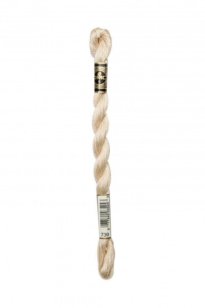 Dmc 739 Size 5 Cotton Perle Thread