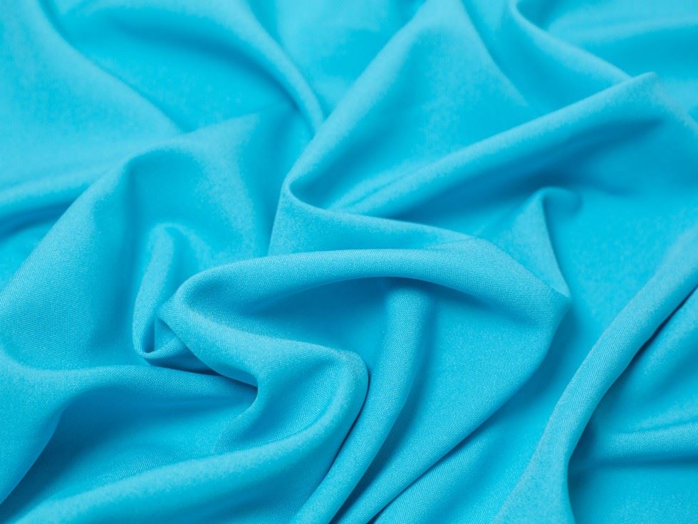 Minerva Core Range Turquoise Burlington Polyester Suiting Fabric