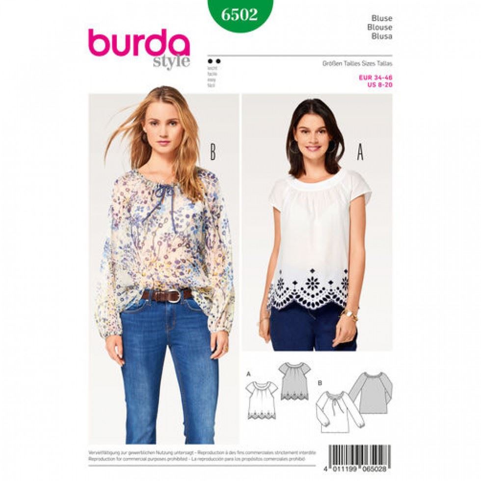 Burda Paper Sewing Pattern 6502
 