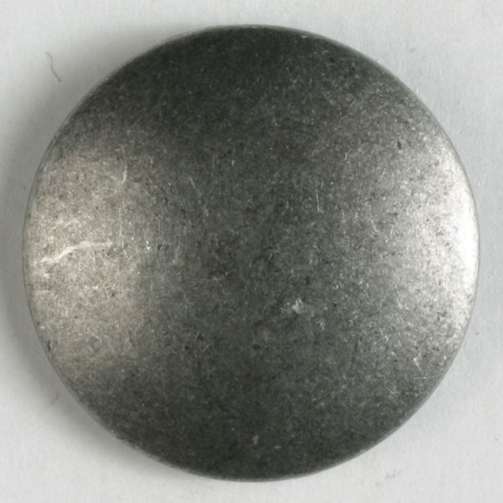Dill Silver Round Metal Buttons (Value Pack)