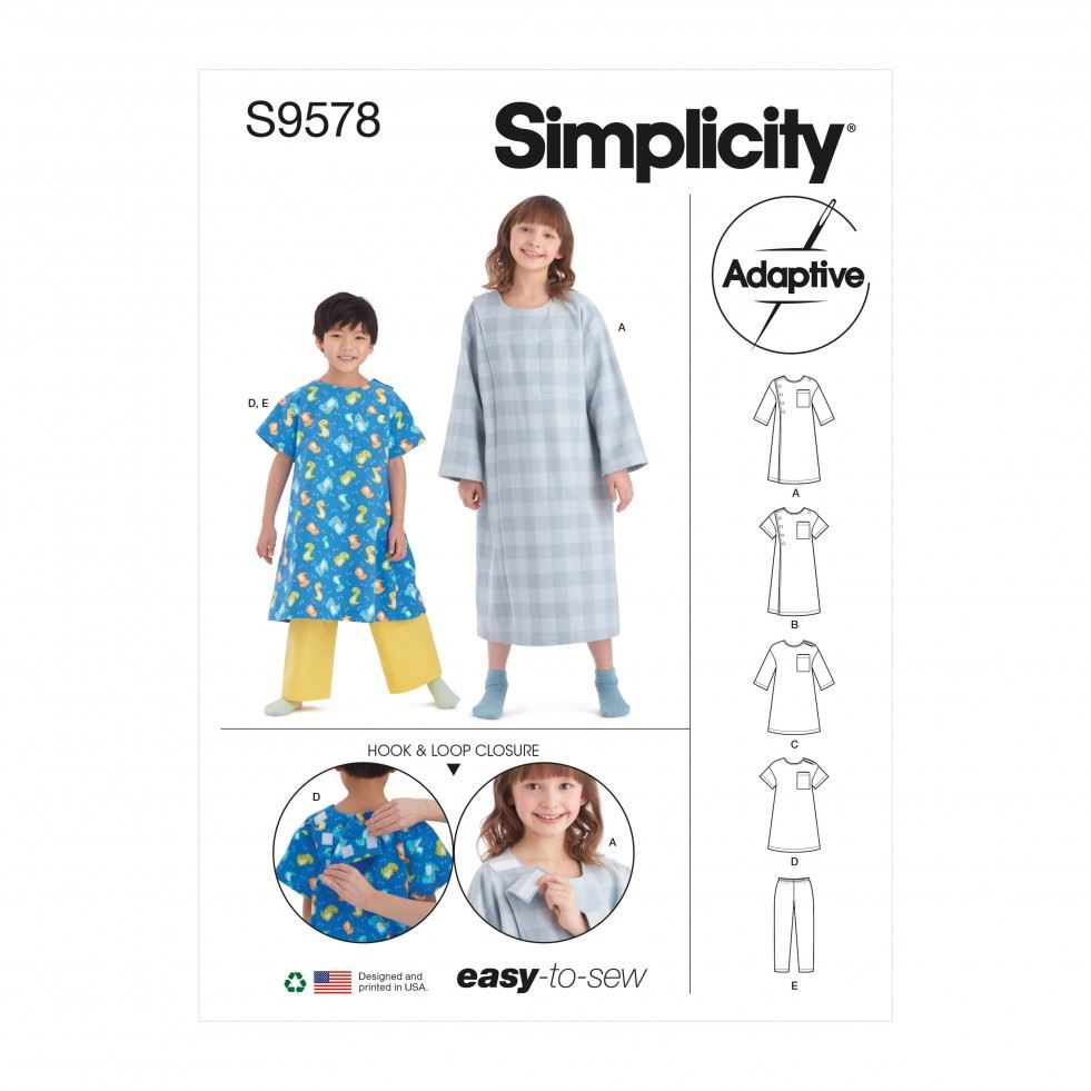 Minerva Sewing Pattern 9578 Simplicity Simplicity-9578-K5