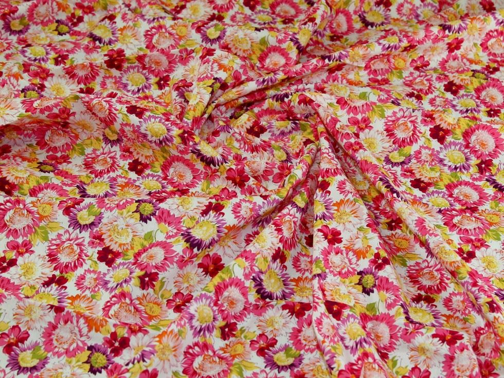 Deadstock 100% Cotton Poplin Fabric Pink
 