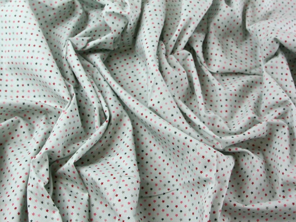 John Louden Grey 100% Cotton Poplin Fabric