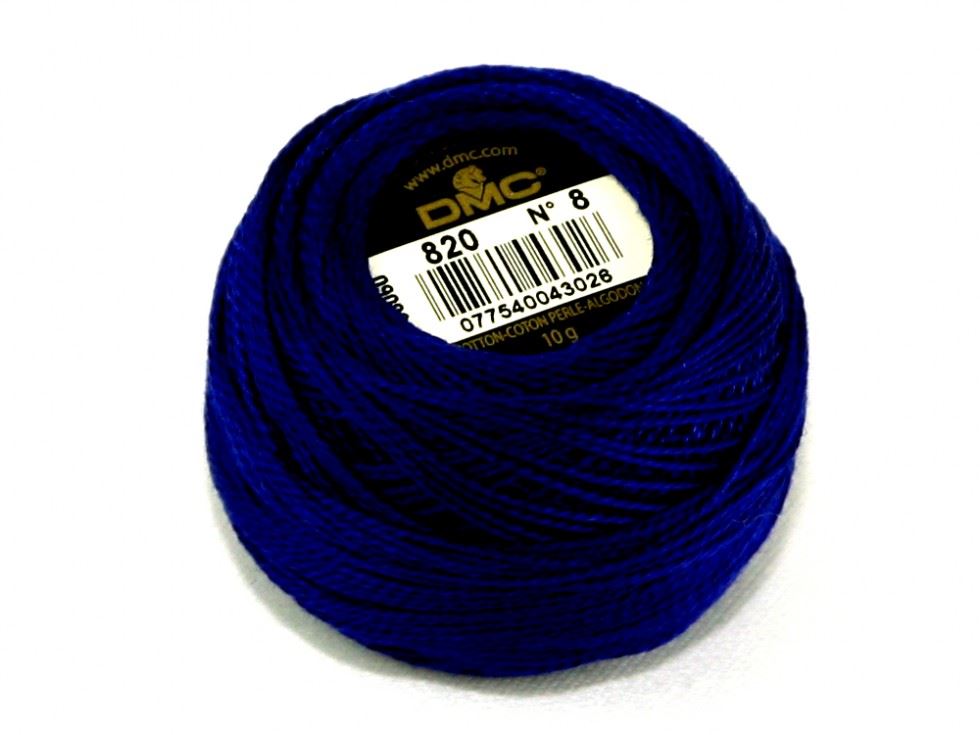 DMC Size 8 Cotton Perle Thread 820
 
