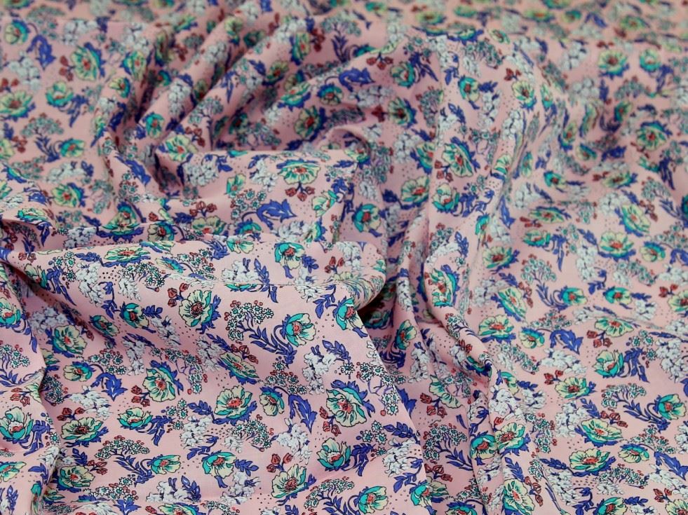 Deadstock Sea Island Cotton Voile Fabric Pink
 