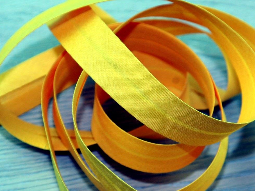 Prym Yellow Cotton Bias Binding Tape