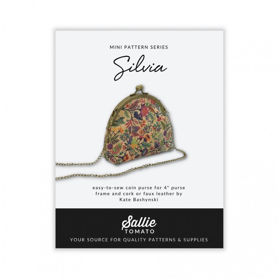 Sallie Tomato Sewing Pattern Silvia Coin Purse