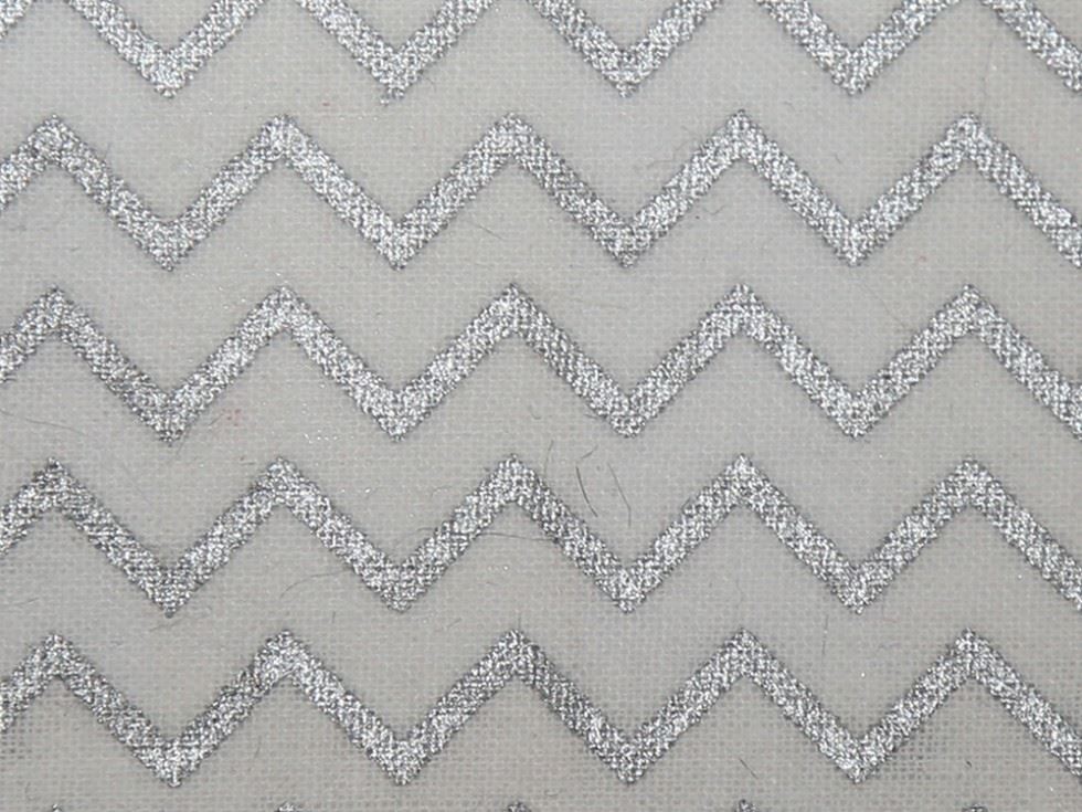 John Louden Silver On White 100% Cotton Fabric
