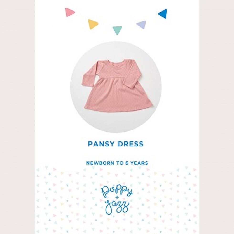 Poppy and Jazz Paper Sewing Pattern Pansy Dress
 