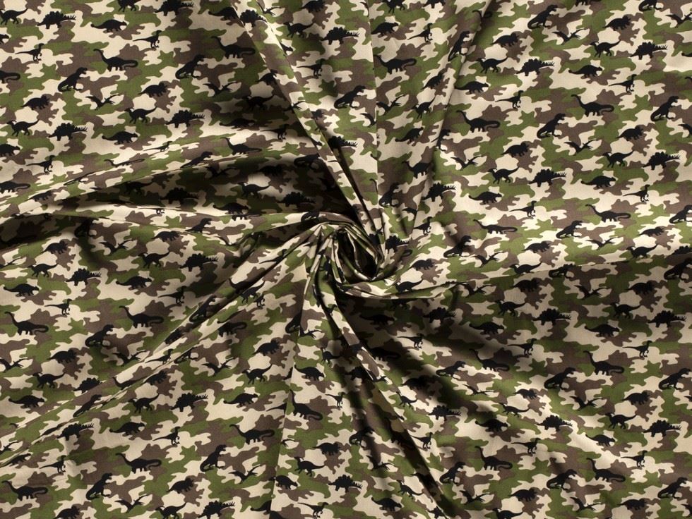 Green 100% Cotton Poplin Fabric