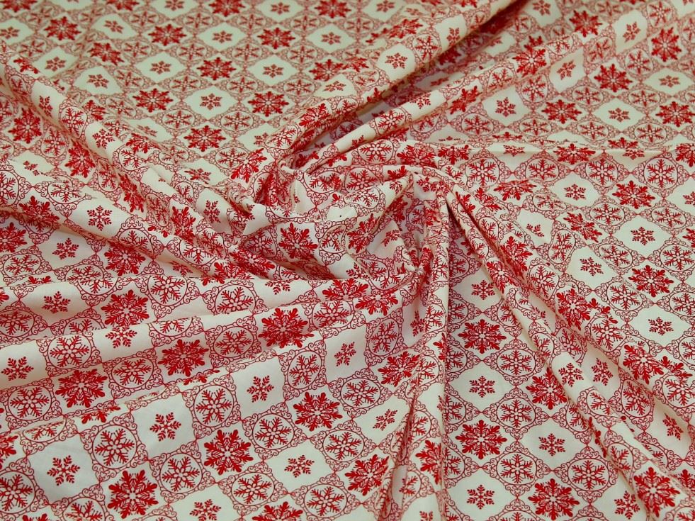 Cream Deadstock 100% Cotton Fabric