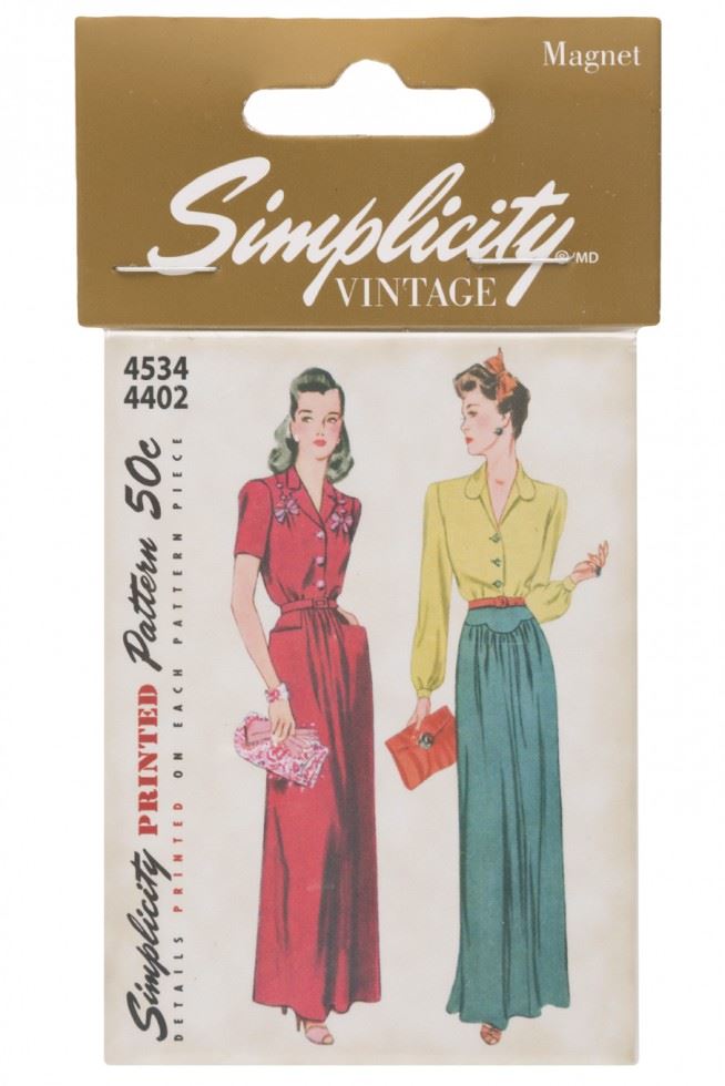 Simplicity Vintage Style Magnet
 