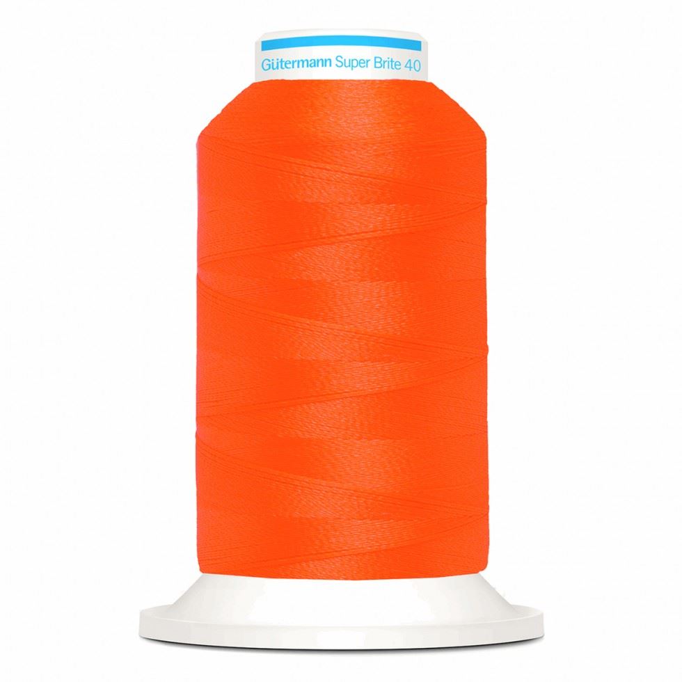 Gutermann 9072 Super Brite Polyester 40 Embroidery Thread