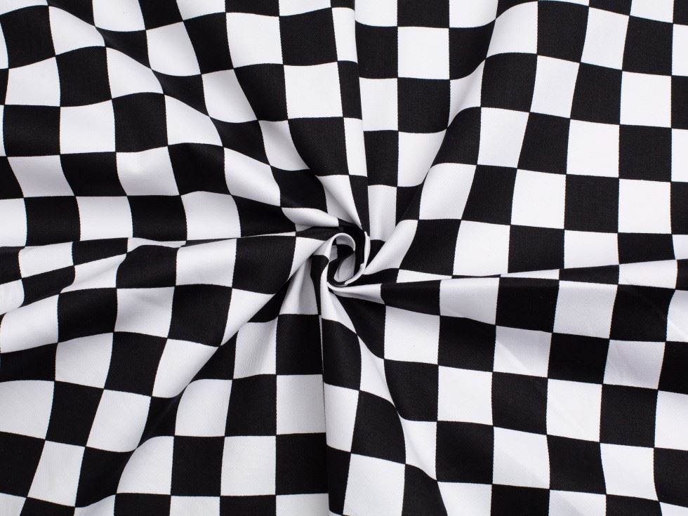 Minerva Core Range Cotton Drill Fabric Black
 