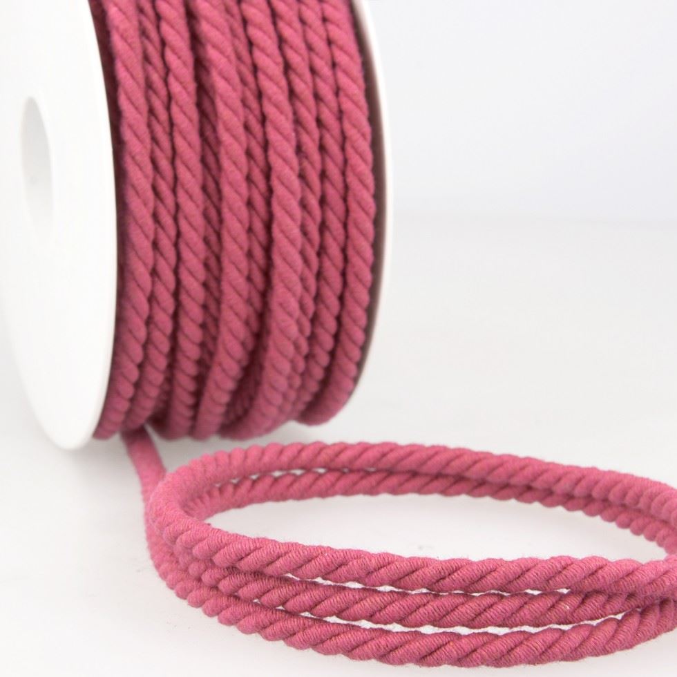 Stephanoise Round Cotton Cord Rose Pink