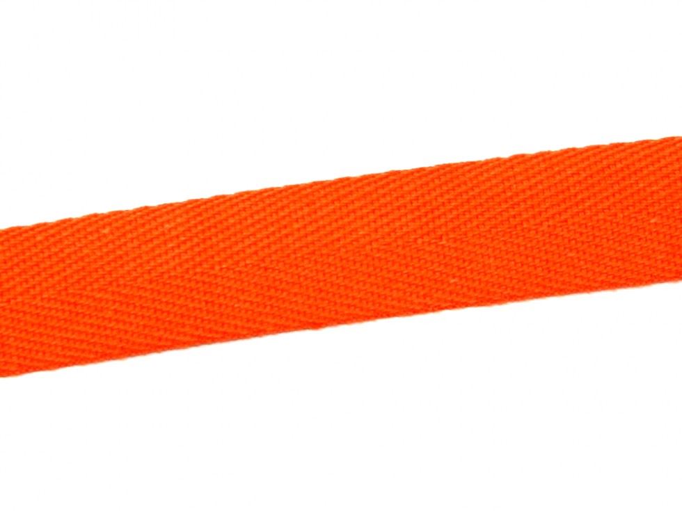 Essential Trimmings Orange Cotton Webbing Tape (Value Roll)