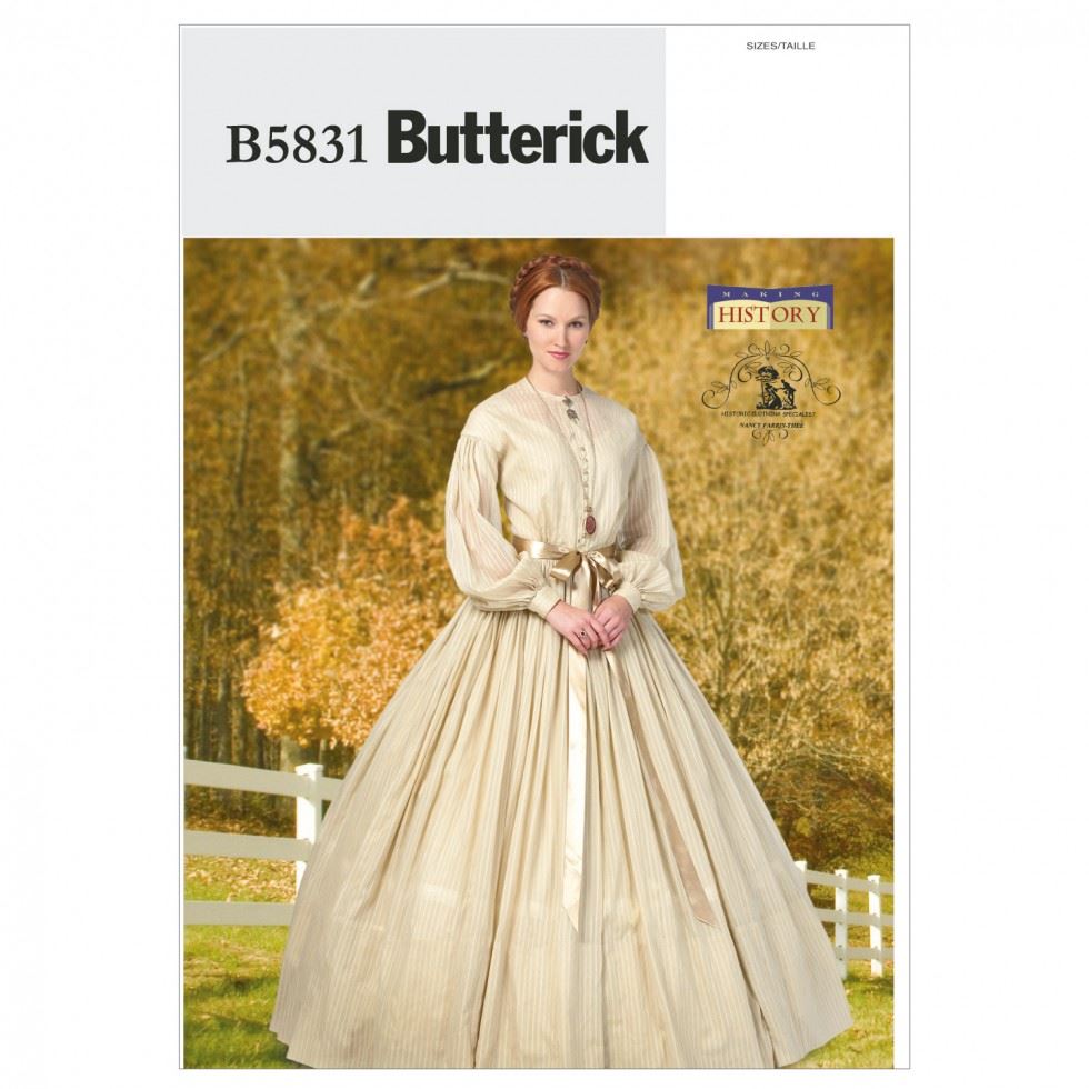Minerva Sewing Pattern 5831 Butterick Butterick-5831-B5