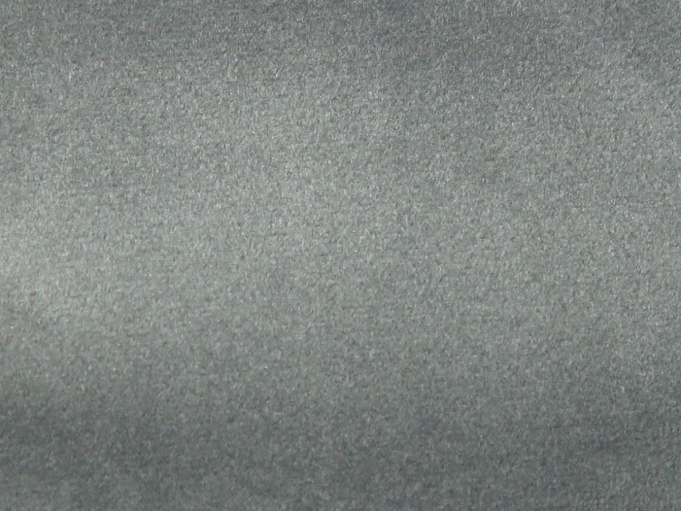 Stof France Vienne Velour Stretch Knit Fabric Light Grey