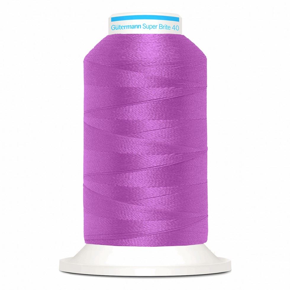 Gutermann 5592 Super Brite Polyester 40 Embroidery Thread