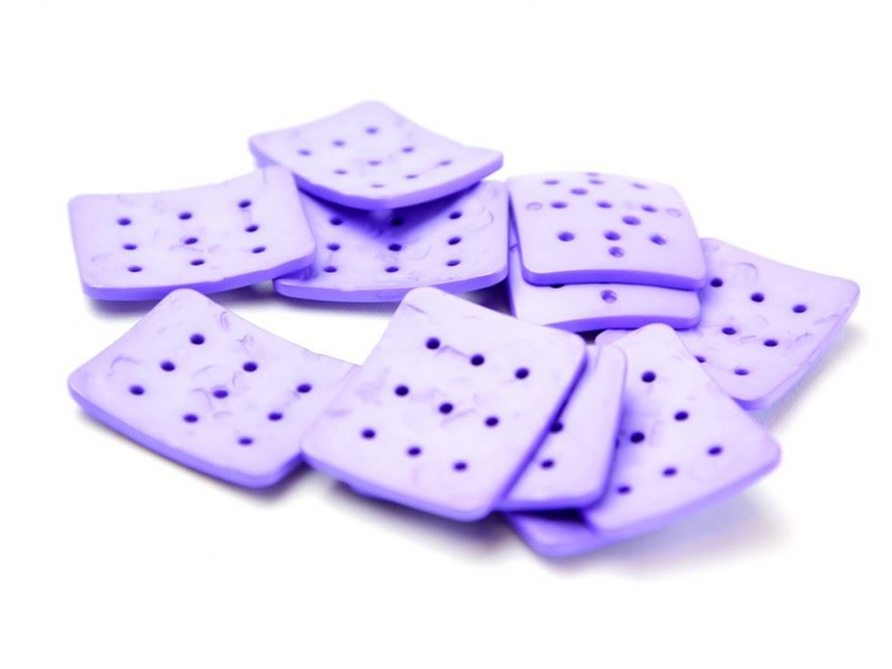 Dill Extra Large Resin Buttons (Value Pack) Lilac
 