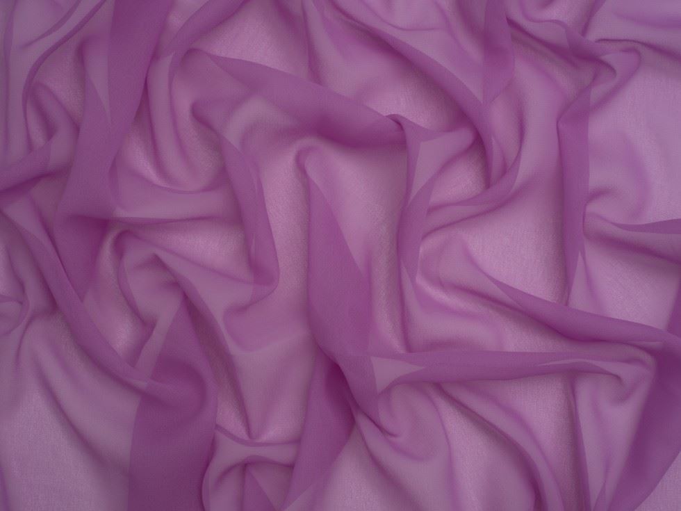 Minerva Core Range Mauve Light Sheer Chiffon Fabric