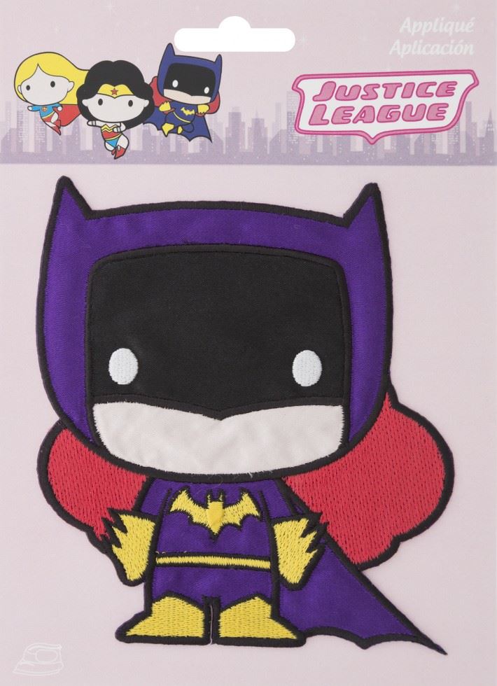 Simplicity Iron On Patch Motif Batgirl Caricature
 