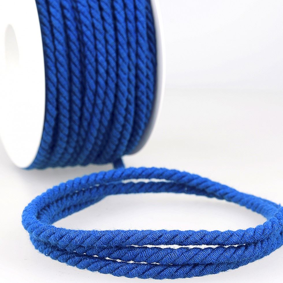 Stephanoise Round Cotton Cord Royal Blue
 