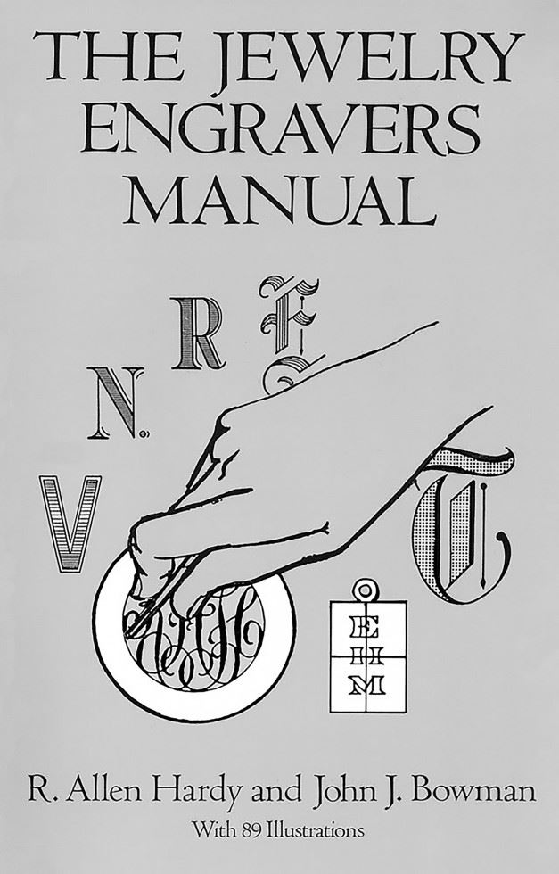 Minerva R. Allen Hardy The Jewelry Engravers Manual Book Search Press Isbn-