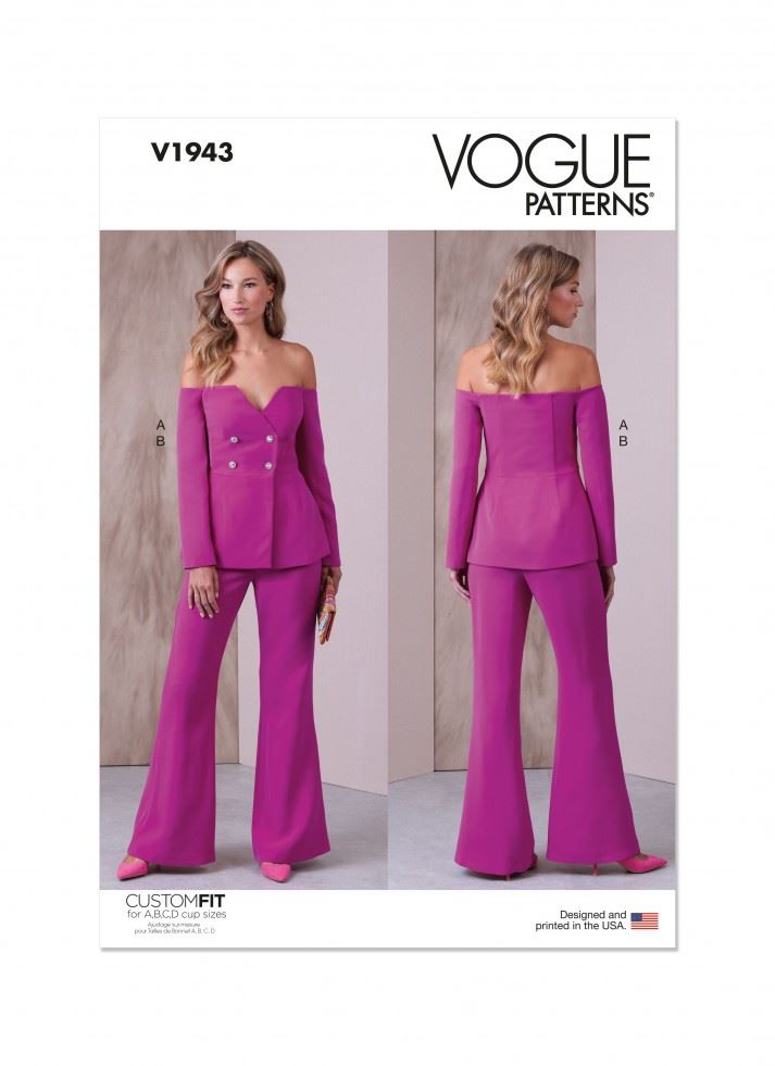 Vogue Paper Sewing Pattern 1943