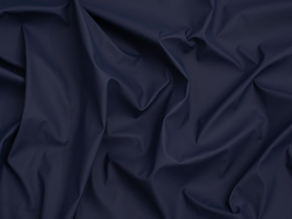 Minerva Core Range Waterproof Rubber PVC Vinyl Fabric Navy Blue
 