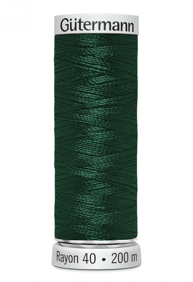 Gutermann 1208 No 40 Sulky Rayon Embroidery Thread
