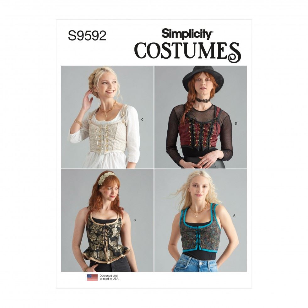 Minerva Sewing Pattern 9592 Simplicity Simplicity-9592-Aa