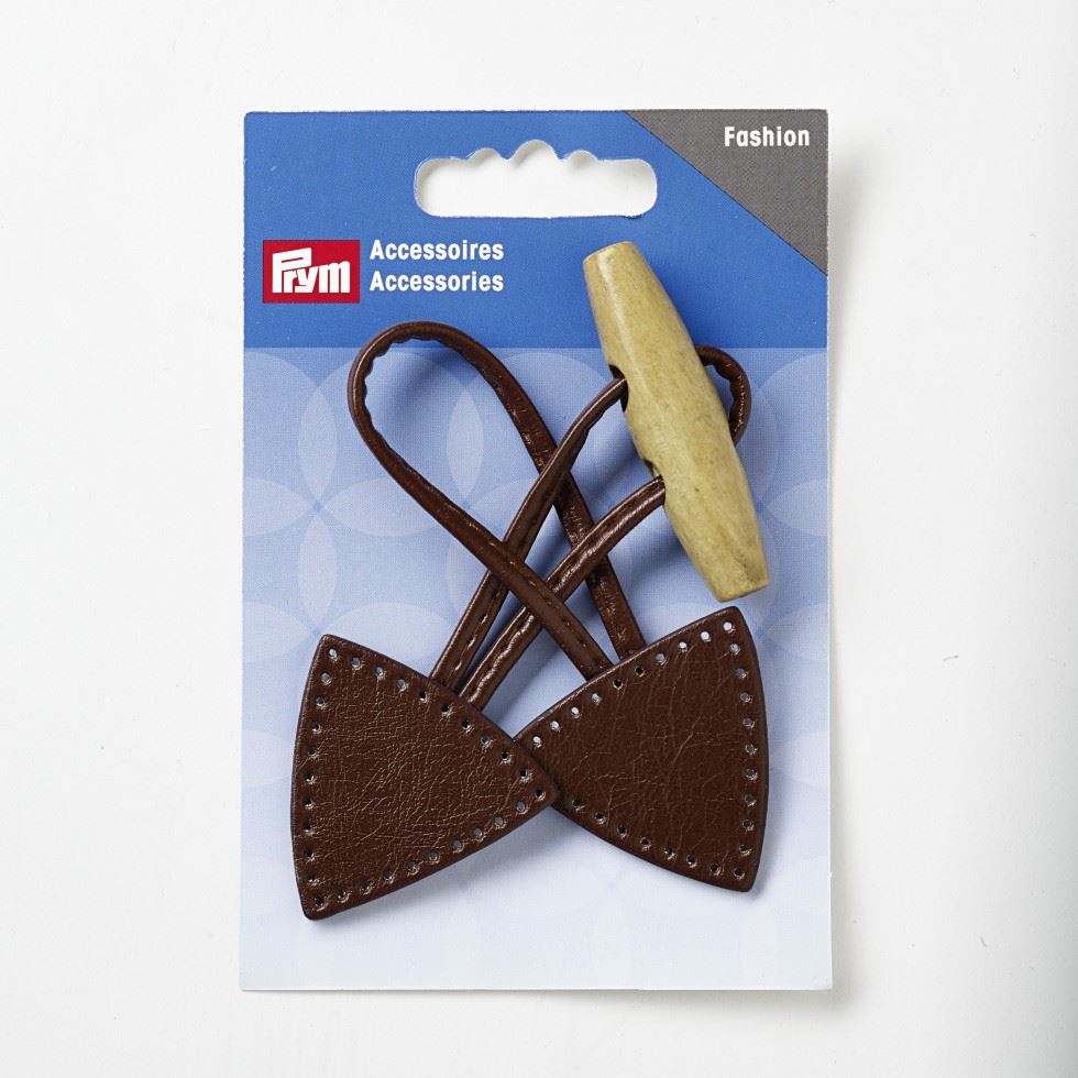 Prym Brown Toggle Fastening