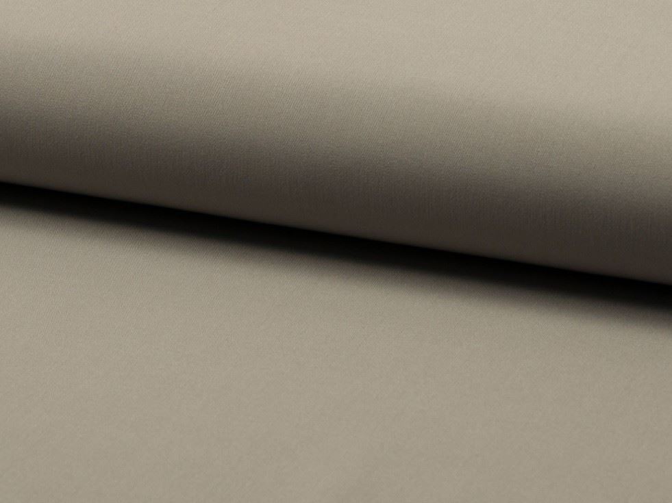 Light Khaki Deadstock Waterfall Twill Stretch Woven Suiting Fabric