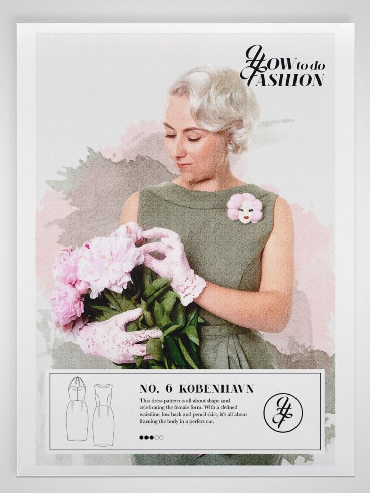 How To Do Fashion Sewing Pattern Kobenhavn Dress