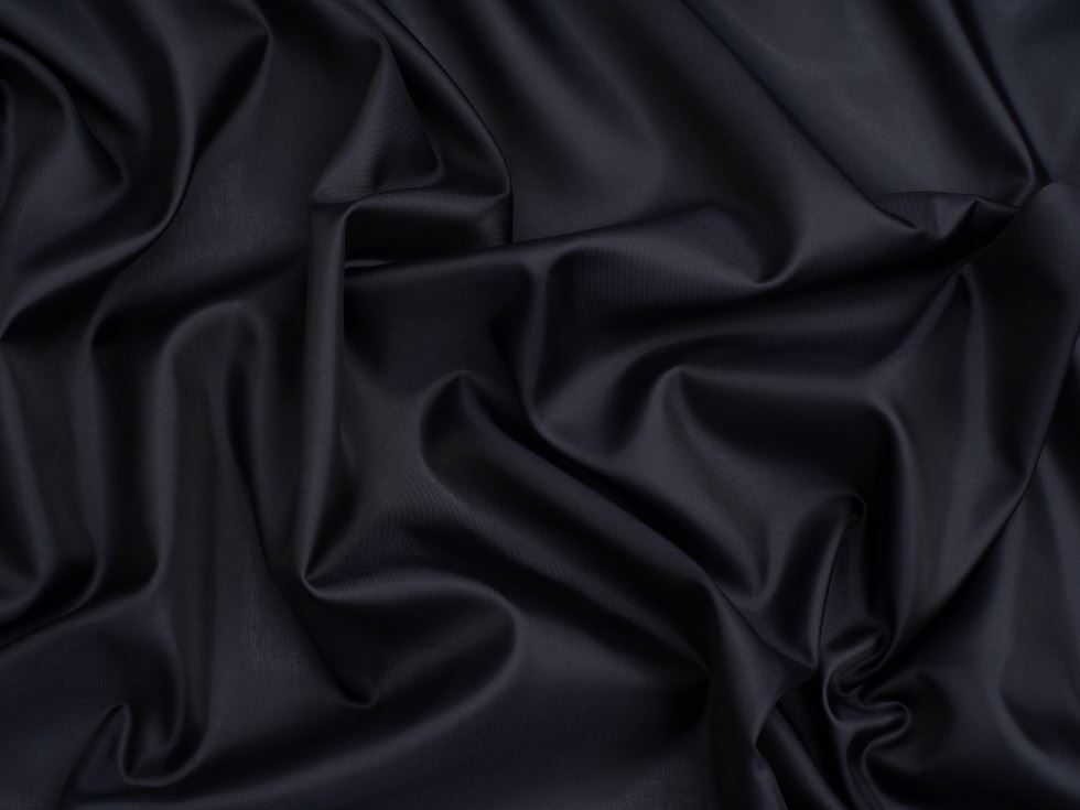 Acetate Taffeta Lining Fabric Dark Navy
 
