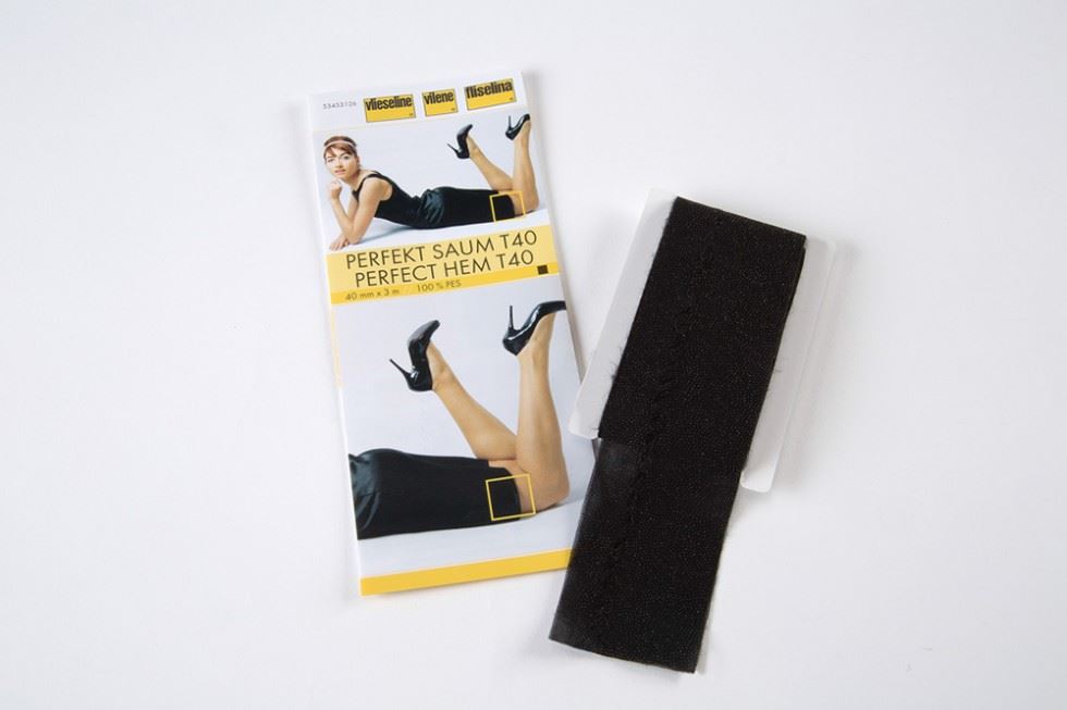 Vilene Vlieseline Black Perfect Hem Elastic Adhesive Tape