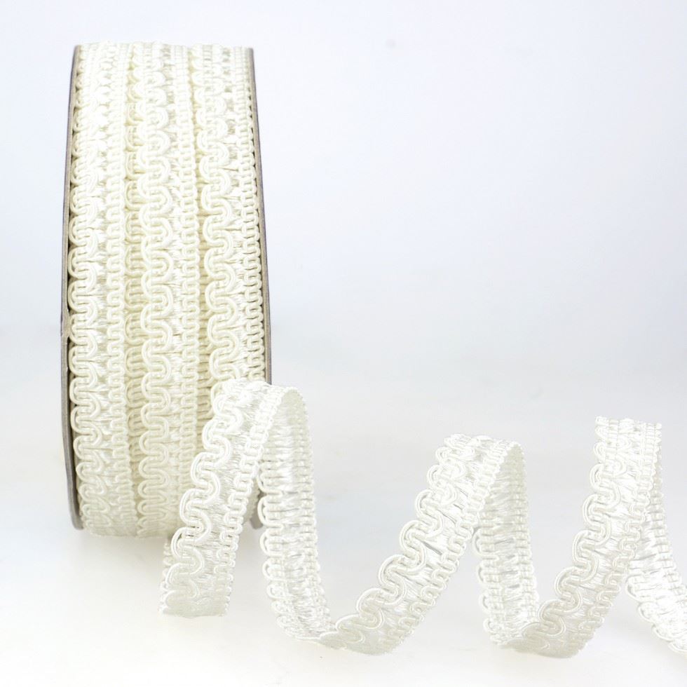 Stephanoise Rayon Braid Trim Ivory
 