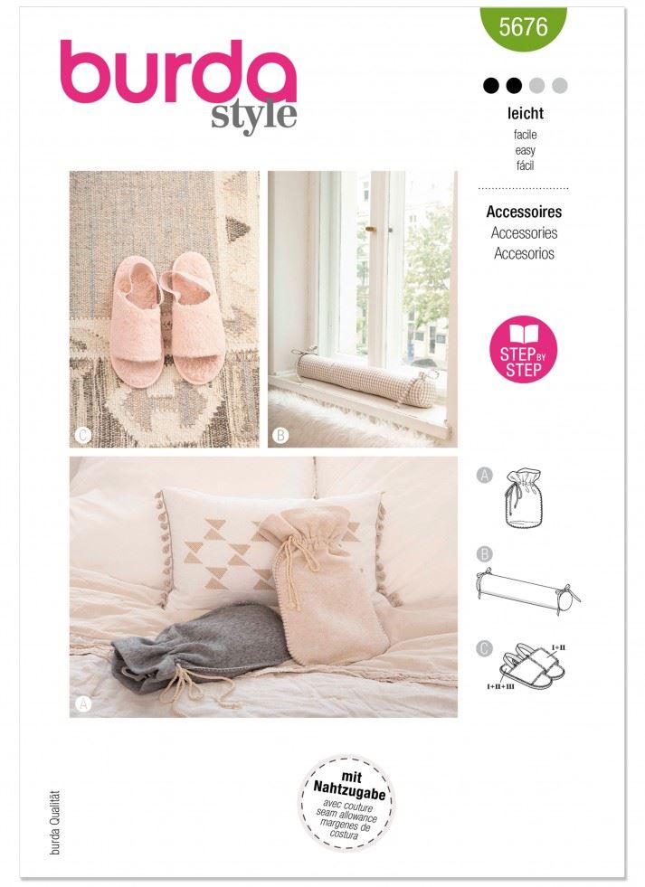 Burda Paper Sewing Pattern 5676
 