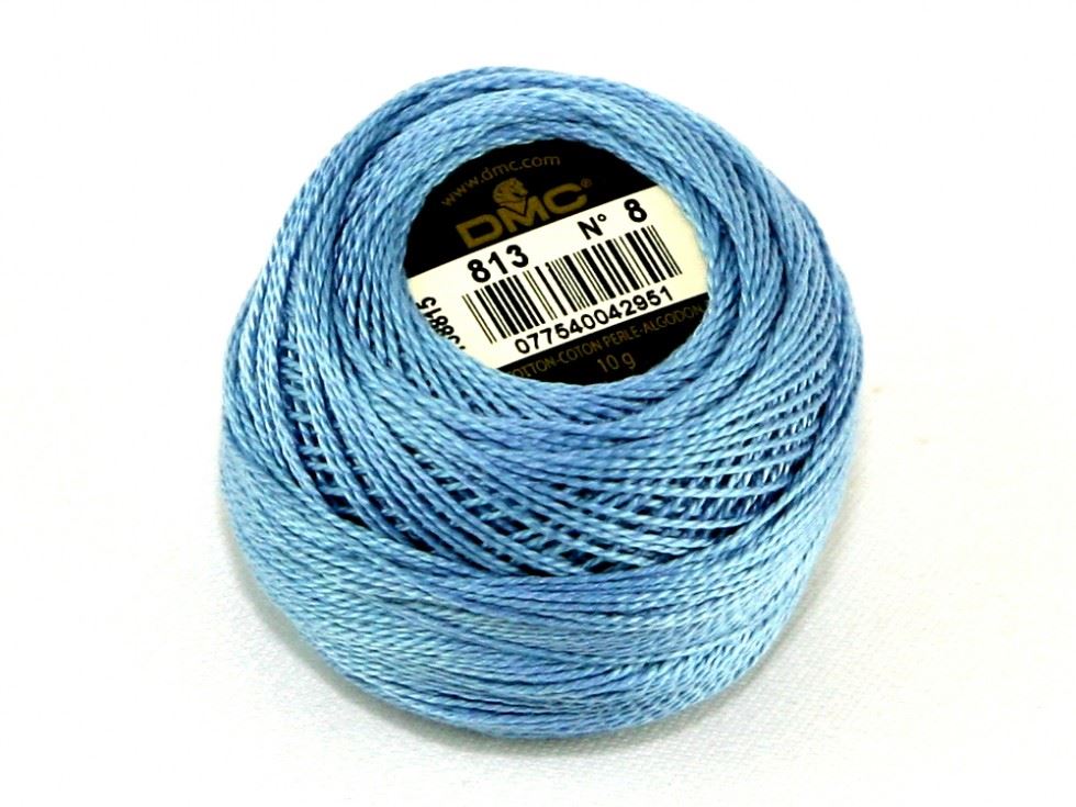 Dmc 813 Size 8 Cotton Perle Thread