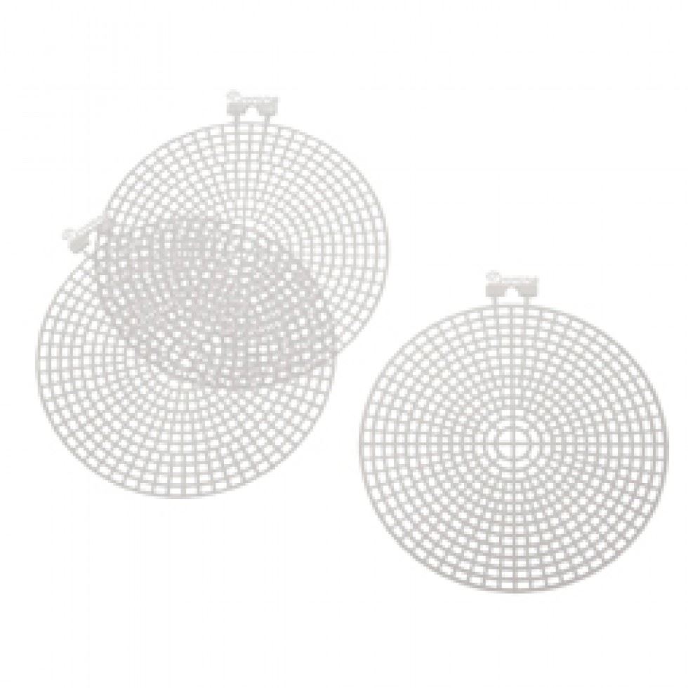 Darice 7 HPI Plastic Canvas Circles
 