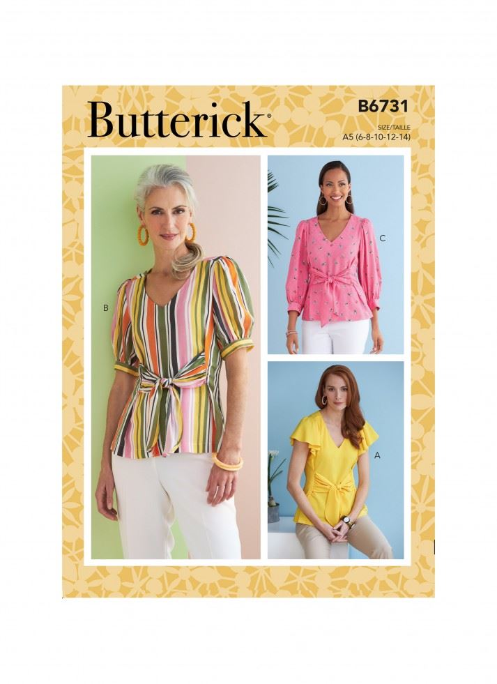 Butterick Paper Sewing Pattern 6731
 