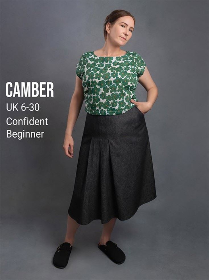 Sussex Seamstress Paper Sewing Pattern Camber Skirt