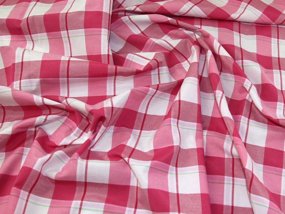 Deadstock Cotton Shirting Fabric Pink
 