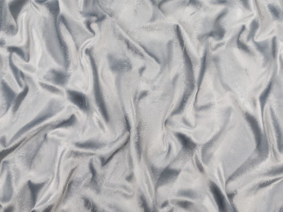 Minerva Core Range Textured Velboa Faux Fur Fabric Light Grey
 