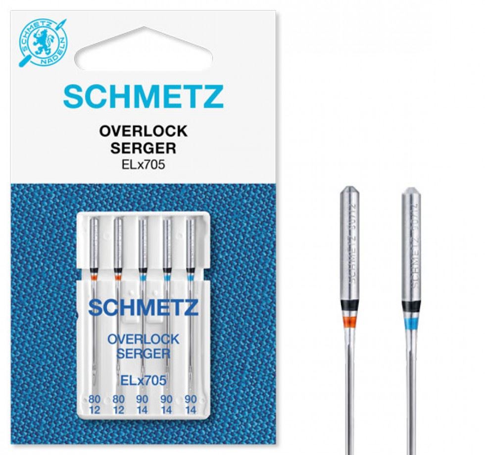 Schmetz Overlock Serger Sewing Machine Needles