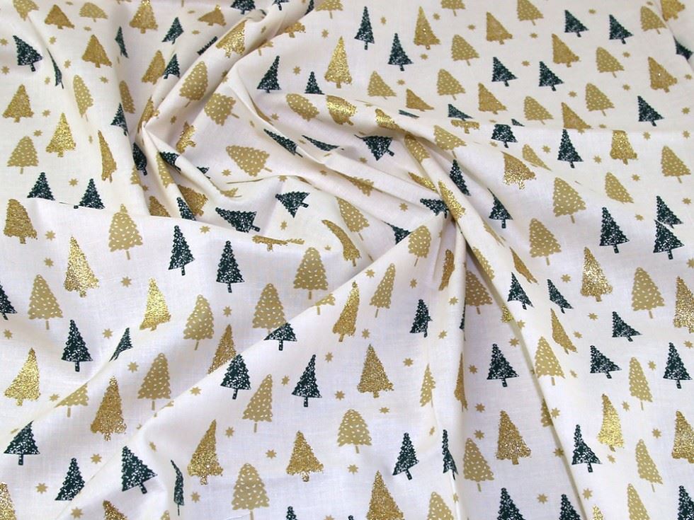 Cream Deadstock 100% Cotton Fabric