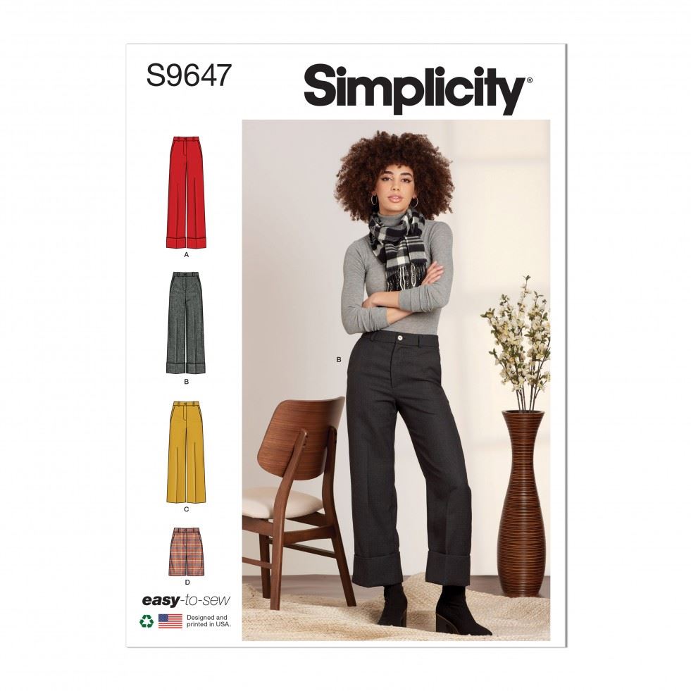 Minerva Sewing Pattern 9647 Simplicity Simplicity-9647-R5