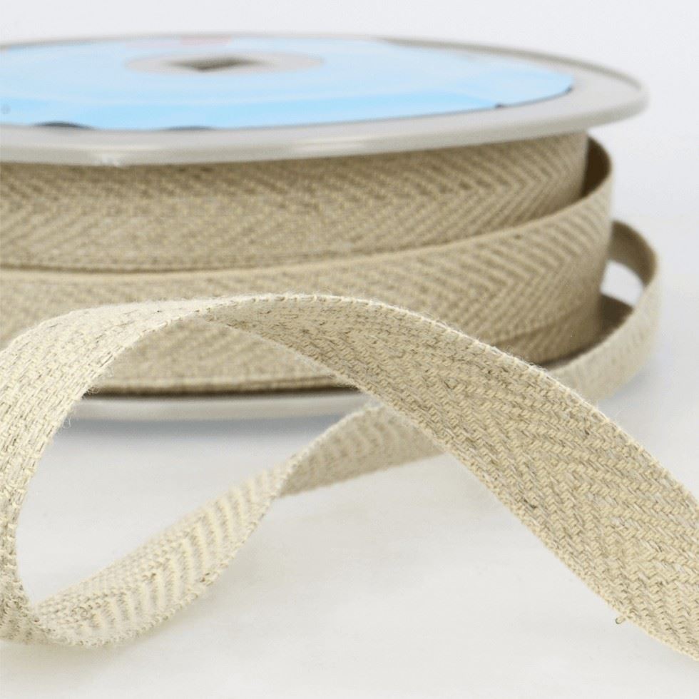 Stephanoise Linen Twill Tape Natural
 