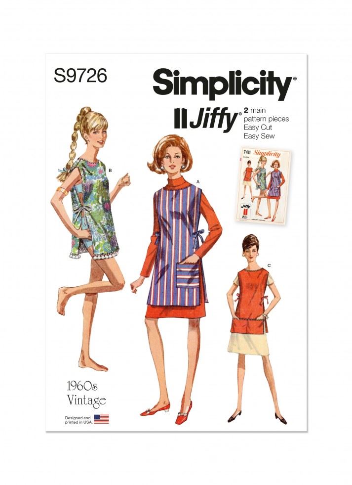 Minerva Sewing Pattern 9726 Simplicity Simplicity-9726-Os